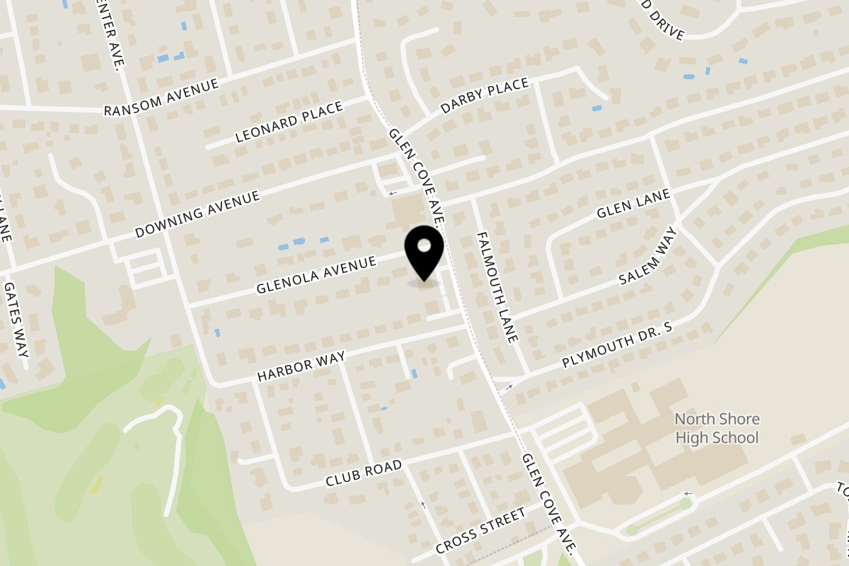 Map showing the location of La Spezia Ristorante on 400 Glen Cove Ave in Sea Cliff